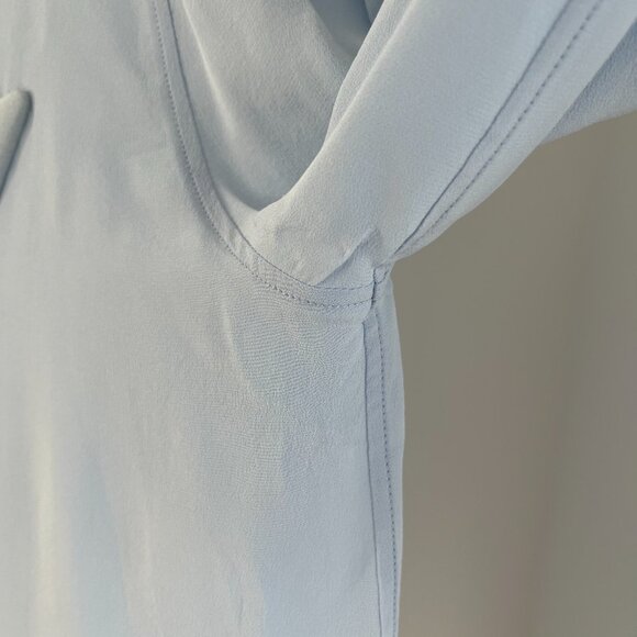 Prada Light Light Blue Button Down Blouse Small - Picture 5 of 5
